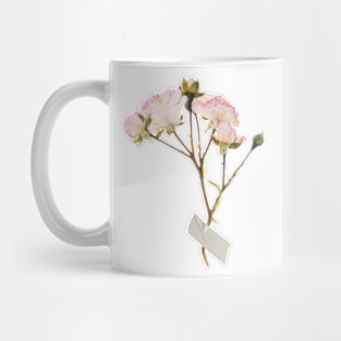 Dried Beautiful Flower Mug